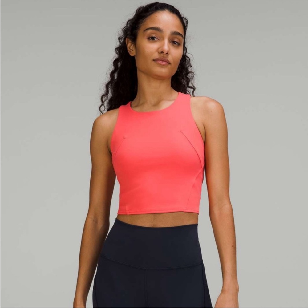 lululemon Invigorate Train Tank in ‘pale raspberry’